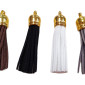 Faux leather tassels 55mm. No.1
