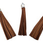 Faux leather tassels 90mm.