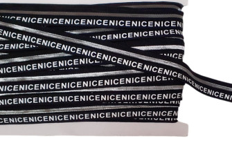 Elastic canting strip - rubber 20mm Nice