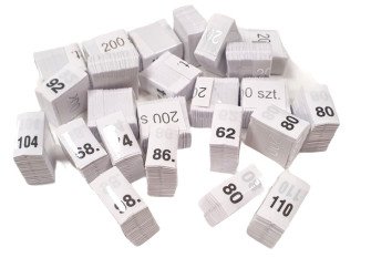 Clothing labels 200pcs | 62 - 128