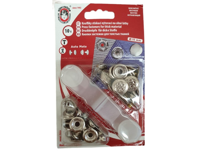 Spaudžių su raštu rinkinys 15mm