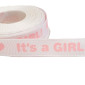 Decorative ribbon 12mm It's a girl
