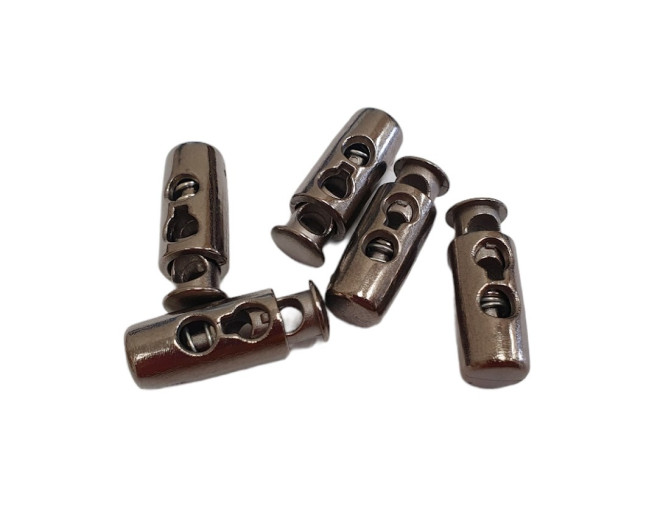 Stopper - locking 2 holes Grey