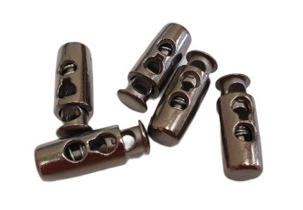 Stopper - locking 2 holes Grey