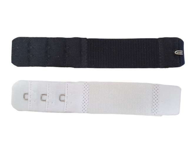 Bra extension with elastic 1 hook
