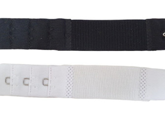 Bra extension with elastic 1 hook Bra extension with elastic 1 hook