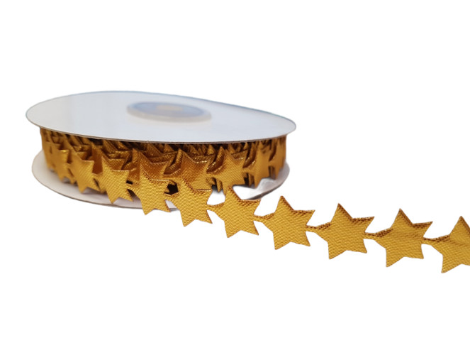 Dekoratyvinė juostelė 15mm. Žvaigždė
