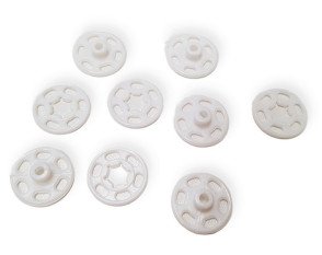 Plastikinė spaudė 15-20mm Balta
