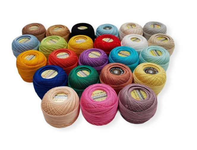 Crochet thread size 50-canarias pigiau