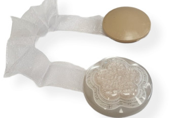 Magnetai užuolaidoms Balta gėlė