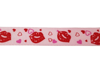 Decorative tape 16mm Lips