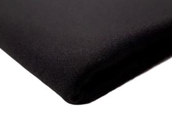 Elastic crepe Black