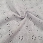 Embroidered cotton Light grey
