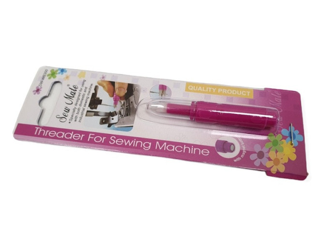 Siuvimo mašinos siūlo įvėriklis