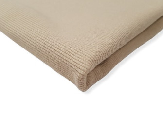 RIB trikotažas Šviesi smėlio