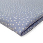 Cotton jersey White polka dots in light blue