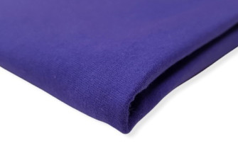 Cotton knitted fabric Purple
