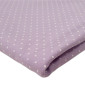 Knitted and crocheted Polka dots in lilac