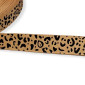 Ripsinė juostelė 15mm Leopardo raštai