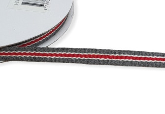 Dekoratyvinė juostelė 10mm Pilka