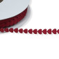 Decorative ribbon 8mm Hearts