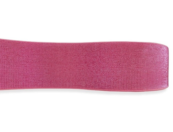Decorative Rubber 50mm Pink Metallic pigiau