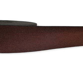 Dekoratyvinė guma 50mm Ruda Metalic