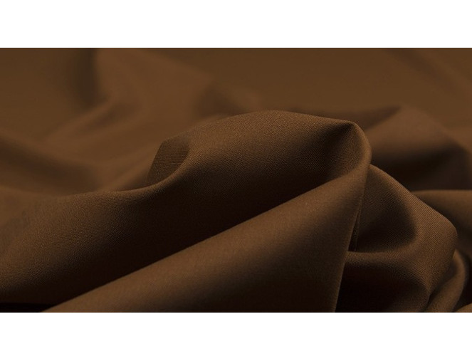 Wool fabric with elastane Light brown pigiau