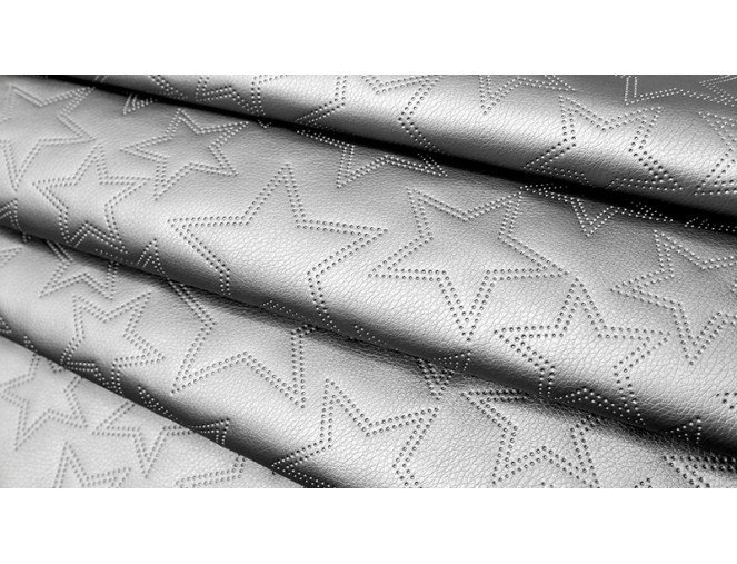 Faux leather Silver Star