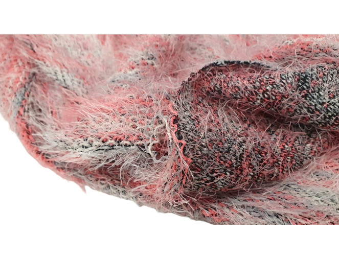 Knitted fabric Pink hair pigiau