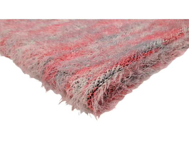 Knitted fabric Pink hair