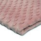 Minky fabric Ash pink
