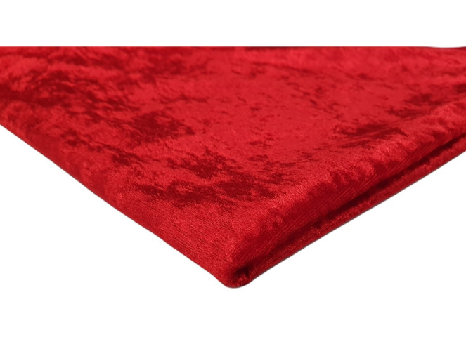 Glamžytas aksomas Raudonas plonesnis