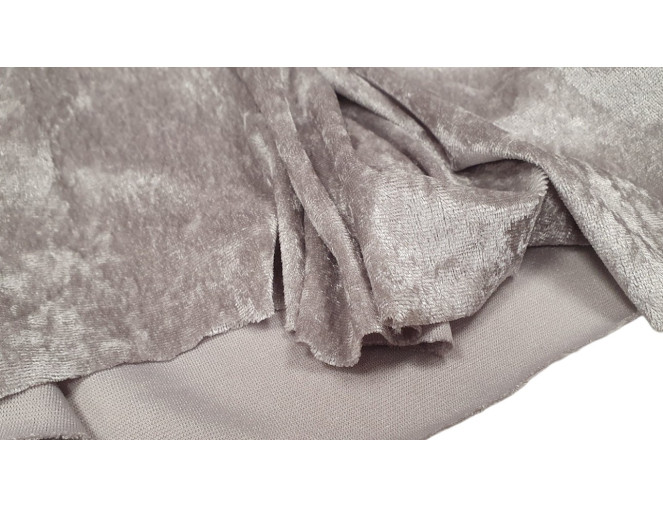 Glamžytas aksomas Sidabrinis plonesnis pigiau