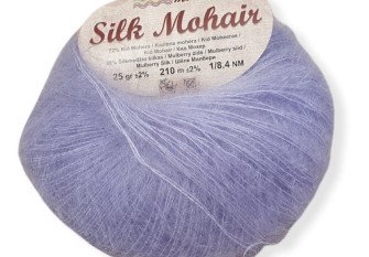 Silk mohair 715 Alyvinė
