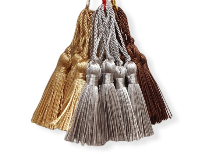 Silk tassels 50mm.