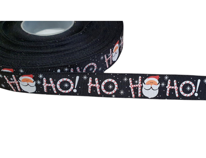 Christmas ribbon Ho Ho