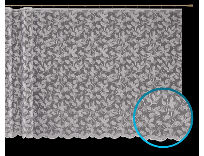 Jacquard curtains measured 120cm