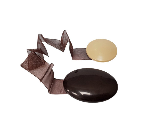 Magnetai užuolaidoms Tamsiai rudi