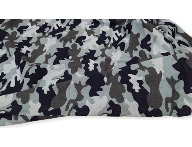 Cotton jersey Camouflage pigiau