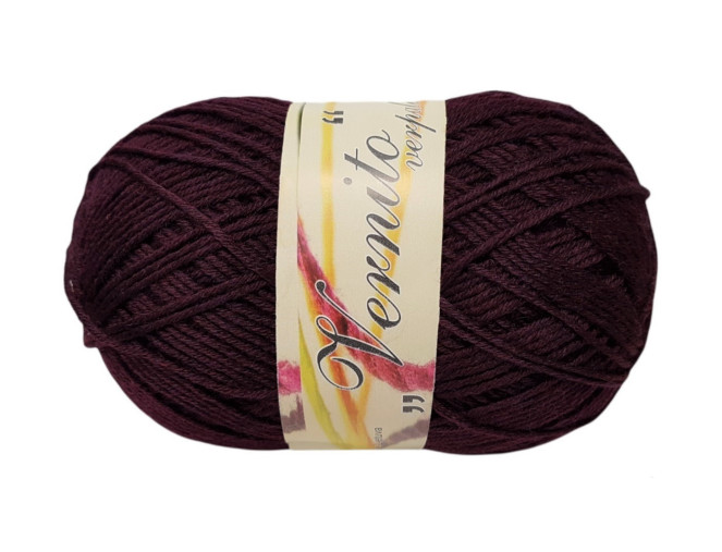 Šukuotinė pusvilnė Tamsi bordo