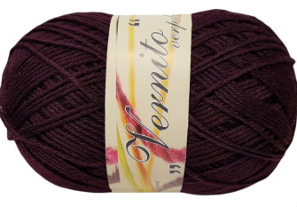 Šukuotinė pusvilnė Tamsi bordo