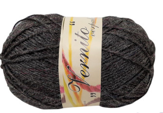 Šukuotinė pusvilnė Tamsi pilka Šukuotinė pusvilnė Tamsi pilka