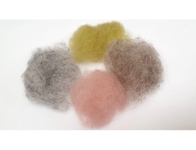 Wool for felting 25gr. internetu