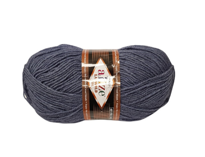 Alize lanagold fine 203 Džinso mėlyna