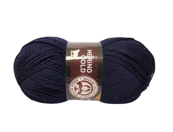 Merino Gold 019 Tamsi mėlyna
