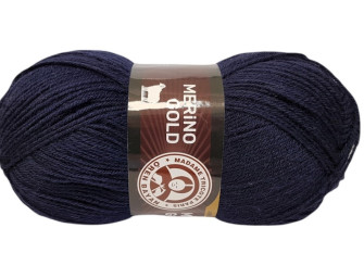 Merino Gold 019 Tamsi mėlyna
