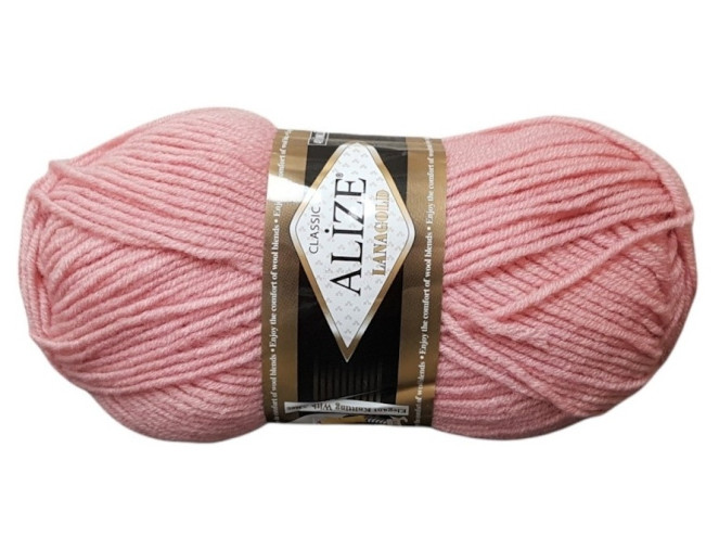 Alize Lanagold 161 Pelenų rožinė