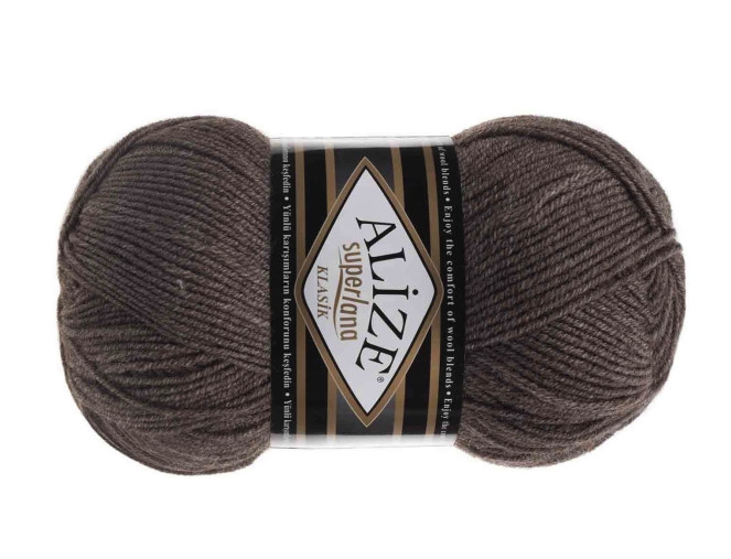 Alize Superlana Klasik 240 Tamsi ruda