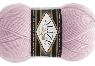 Alize Superlana Klasik 518 Šviesi rožinė